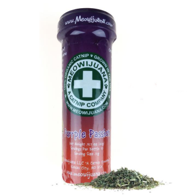 Meowijuana Purrple Passion Catnip & Silvervine Blend Catnip